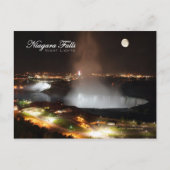 Niagara Herfsten Night Lights Briefkaart (Voorkant)