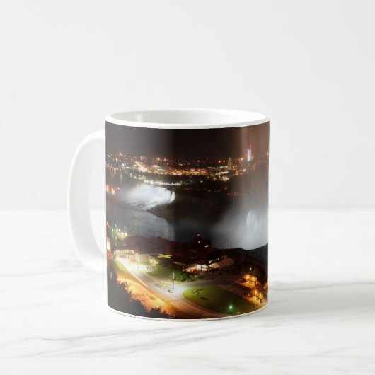 Niagara Herfsten Night Lights Koffiemok (Voorkant links)