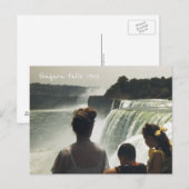 Niagara Herfsten NY 1952 Briefkaart (Voorkant / Achterkant)