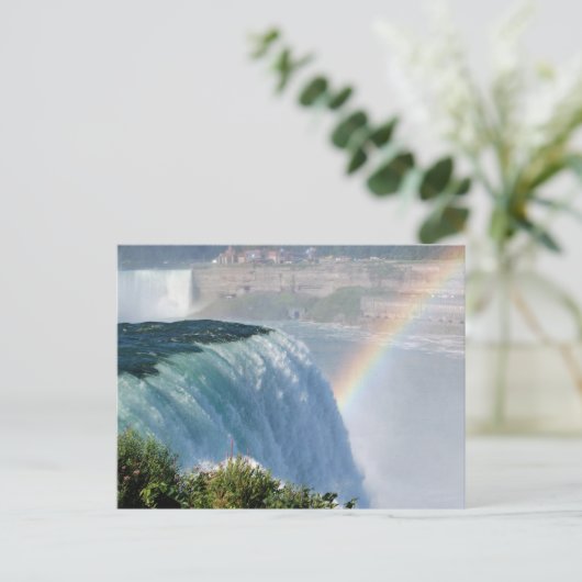 Niagara Herfsten, NY Briefkaart (Staand voorkant)