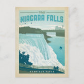 Niagara Herfsten, NY Briefkaart (Voorkant)