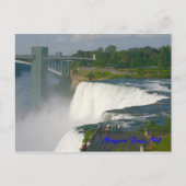 Niagara Herfsten NY Briefkaart (Voorkant)