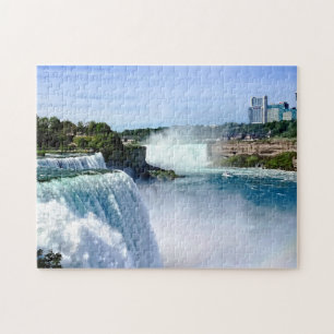 Niagara Herfsten NY - Uitzicht Van Amerikaanse zij Legpuzzel