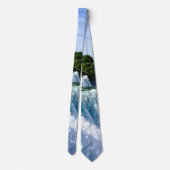 Niagara Herfsten NY - Uitzicht Van Amerikaanse zij Stropdas (Achterkant)