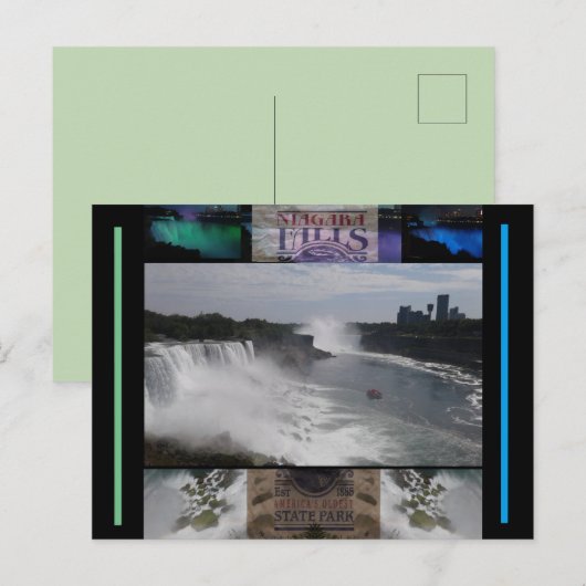 Niagara Herfsten Oldest State Park Briefkaart (Voorkant / Achterkant)