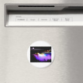 Niagara-Herfsten-onder-overstroomlichten-bij-nacht Magneet (Insitu (Vaatwasser))