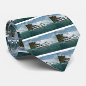 Niagara Herfsten Ontario Canada Boat picnic Fallsv Stropdas (Opgerold)