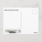 Niagara Herfsten, Ontario, Canada Briefkaart (Achterkant)