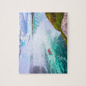 Niagara herfsten Ontario Canada. Jigzaag Puzzle Legpuzzel (Verticaal)