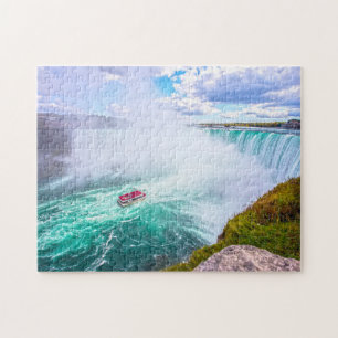 Niagara herfsten Ontario Canada. Legpuzzel