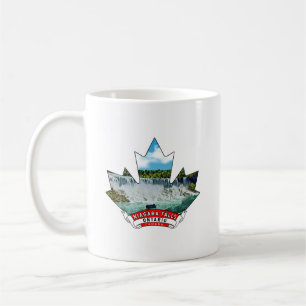Niagara Herfsten, Ontario Canada Maple Leaf Koffiemok