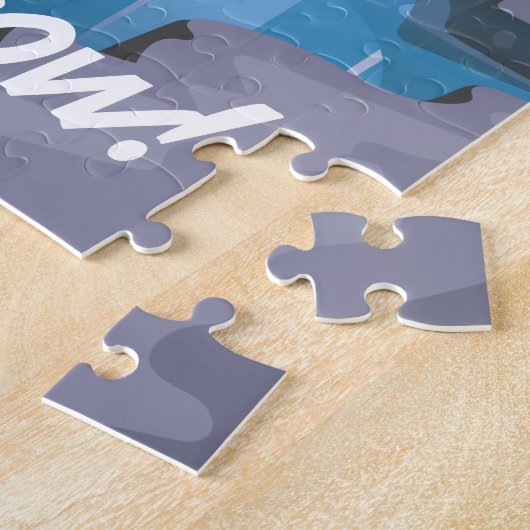 Niagara Herfsten Ontario Canada reisposter Legpuzzel (Zijkant)