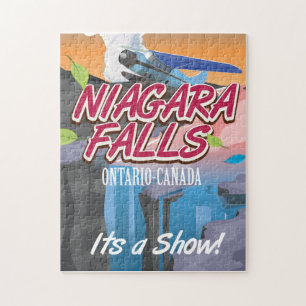 Niagara Herfsten Ontario Canada reisposter Legpuzzel