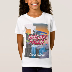 Niagara Herfsten Ontario Canada reisposter T-shirt
