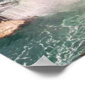 Niagara-Herfsten op Canvas Poster (Hoek)