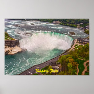 Niagara-Herfsten op Canvas Poster