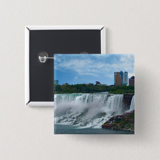 Niagara-Herfsten op de Canadese Button (Voorkant /achterkant)