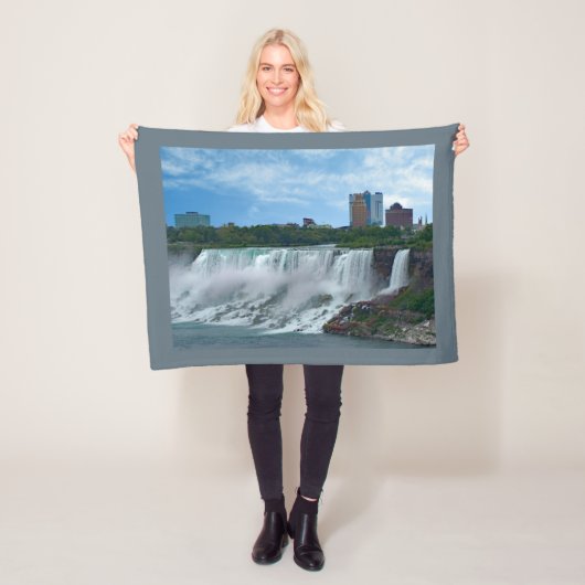 Niagara-Herfsten op de Canadese Side Fleece Blanke (In situ)