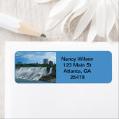 Niagara-Herfsten op het Canadese zijetiket Etiket (Insitu)