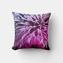 Niagara Herfsten Paarse vuurwerk Kussen