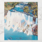 NIAGARA-HERFSTEN - Panorama Wijn Etiket (Enkel label)