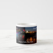 Niagara Herfsten Peace Bridge espresso mok (Voorkant)