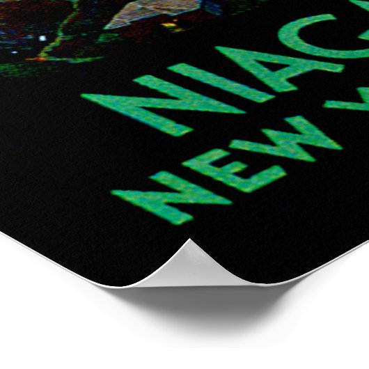 Niagara Herfsten Poster (Hoek)