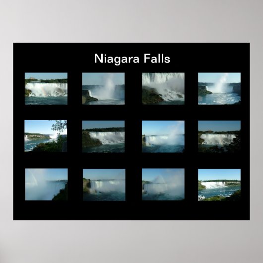 Niagara Herfsten Poster (Voorkant)