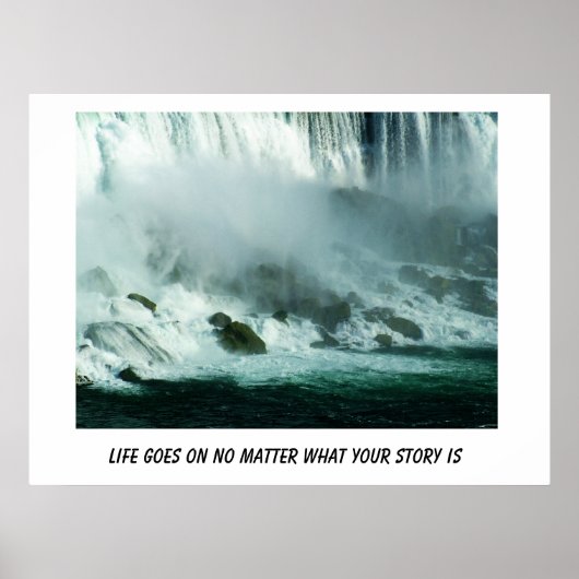 Niagara Herfsten. Poster (Voorkant)