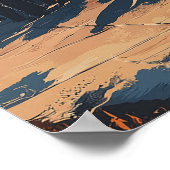 Niagara Herfsten: Prachtig watervalland Poster (Hoek)