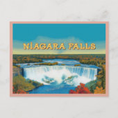 Niagara Herfsten - Prachtig watervallandschap Briefkaart (Voorkant)