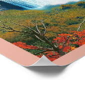 Niagara Herfsten - Prachtig watervallandschap Poster (Hoek)