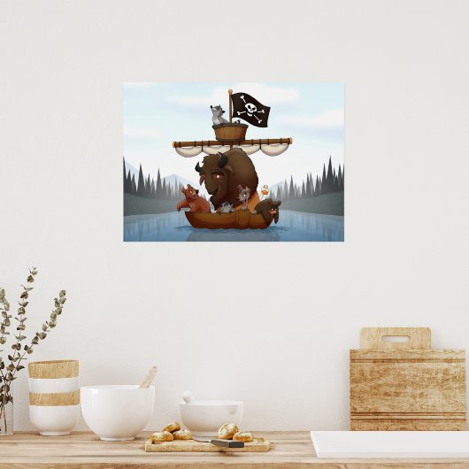 Niagara Herfsten Publicity Stunt Poster (Keuken)