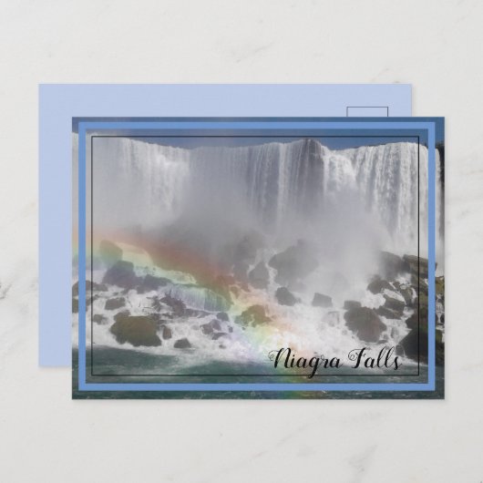 Niagara Herfsten Rainbow Briefkaart (Voorkant / Achterkant)