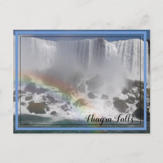 Niagara Herfsten Rainbow Briefkaart (Voorkant)