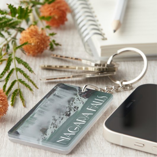 Niagara Herfsten Reisfoto Sleutelhanger (Voorkant Rechts)