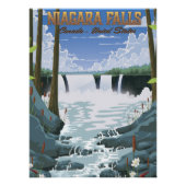 Niagara Herfsten Reisposter Perfect Poster (Voorkant)