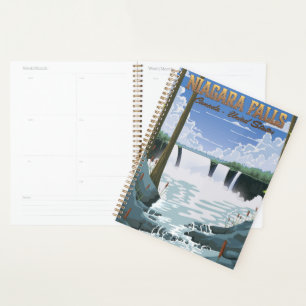 Niagara Herfsten Reisposter Planner