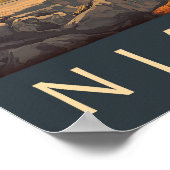  Niagara Herfsten Reizen Poster (Hoek)