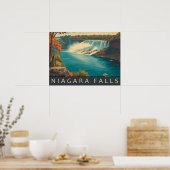  Niagara Herfsten Reizen Poster (Keuken)