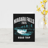 Niagara Herfsten Road Trip 2025 Familiereis Vriend Kaart (Gele Bloem)