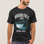 Niagara Herfsten Road Trip 2025 Familiereis Vriend T-shirt (Voorkant)