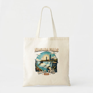 Niagara Herfsten roadtrip 2024 familie Tote Bag