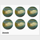 niagara herfsten ronde sticker (Vel)