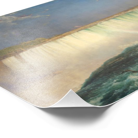 Niagara Herfsten Schilderen Foto Afdruk (Hoek)