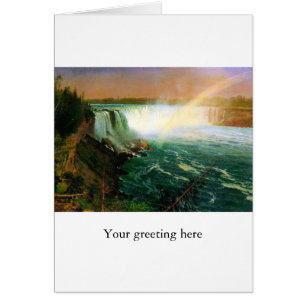 Niagara herfsten schilderij kunstenaar Albert Bier