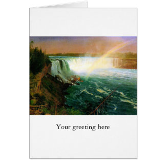 Niagara herfsten schilderij kunstenaar Albert Bier