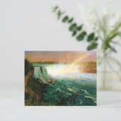 Niagara herfsten schilderij kunstenaar Albert Bier Briefkaart (Staand voorkant)