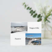Niagara Herfsten Seizoenen Briefkaart (Staand voorkant)