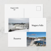 Niagara Herfsten Seizoenen Briefkaart (Voorkant / Achterkant)